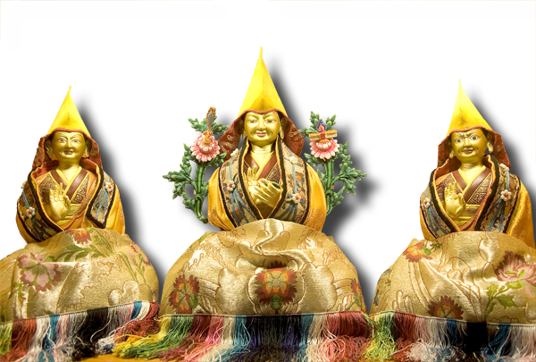 Je Tsongkhapa und Shne